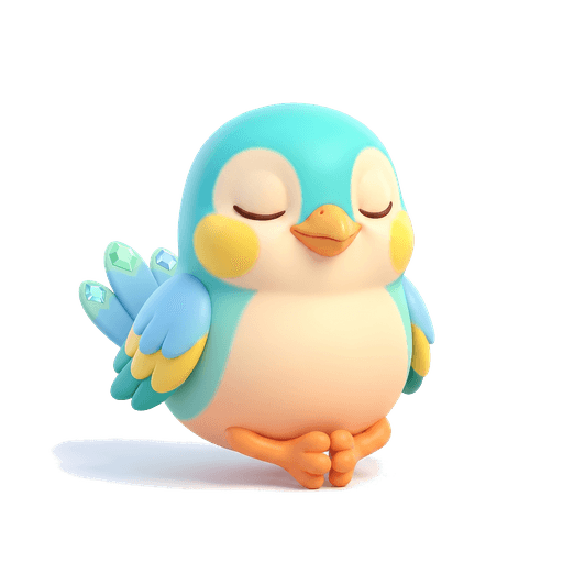 Pico, the lilac-breasted roller, sitting calmly.